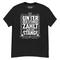 T-Shirt "Unter der Stange zählt nur die Stange" – Gym & Bodybuilding S–5XL | Black Ursus - Streetwear - S–5XL | Black Ursus