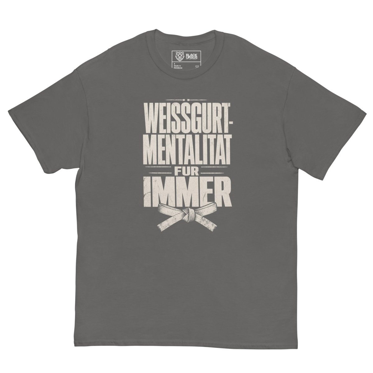 T-Shirt "WEISSGURT-MENTALITÄT" – BJJ & Jiu-Jitsu S–5XL | Black Ursus - Streetwear - size_range | Black Ursus