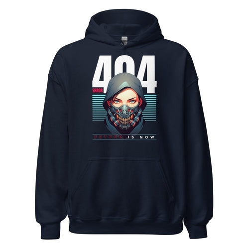 Unisex Hoodie "404" - Streetwear - size_range | Black Ursus