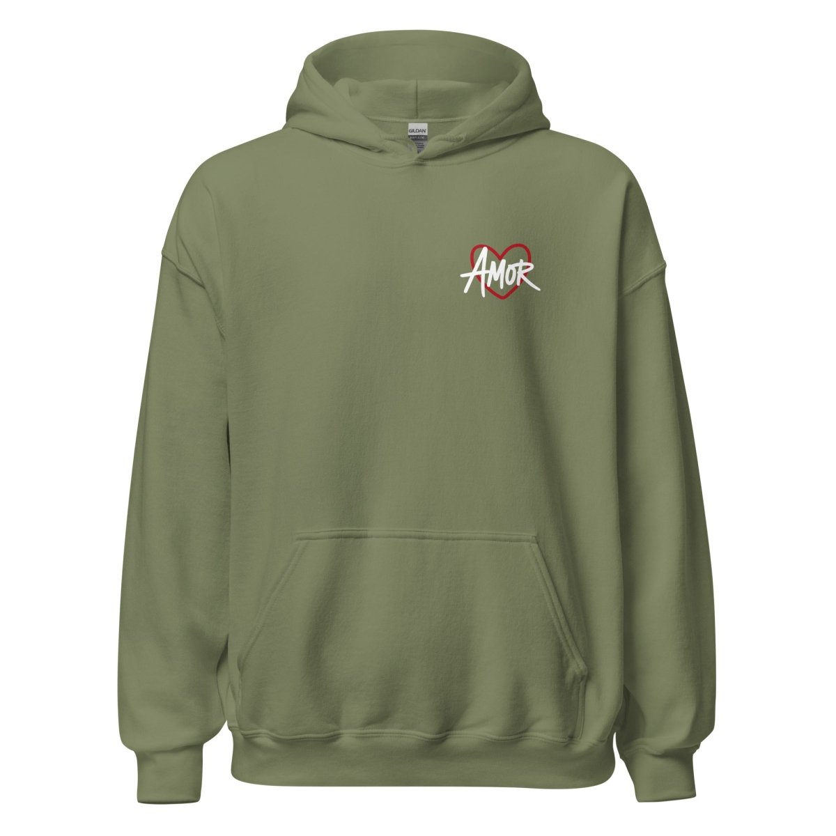 Unisex Hoodie "AMOR" - Black Ursus | Urban Streetwear