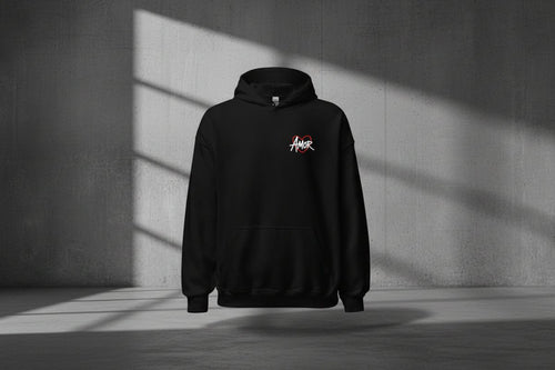 Unisex Hoodie "AMOR" - Streetwear - size_range | Black Ursus
