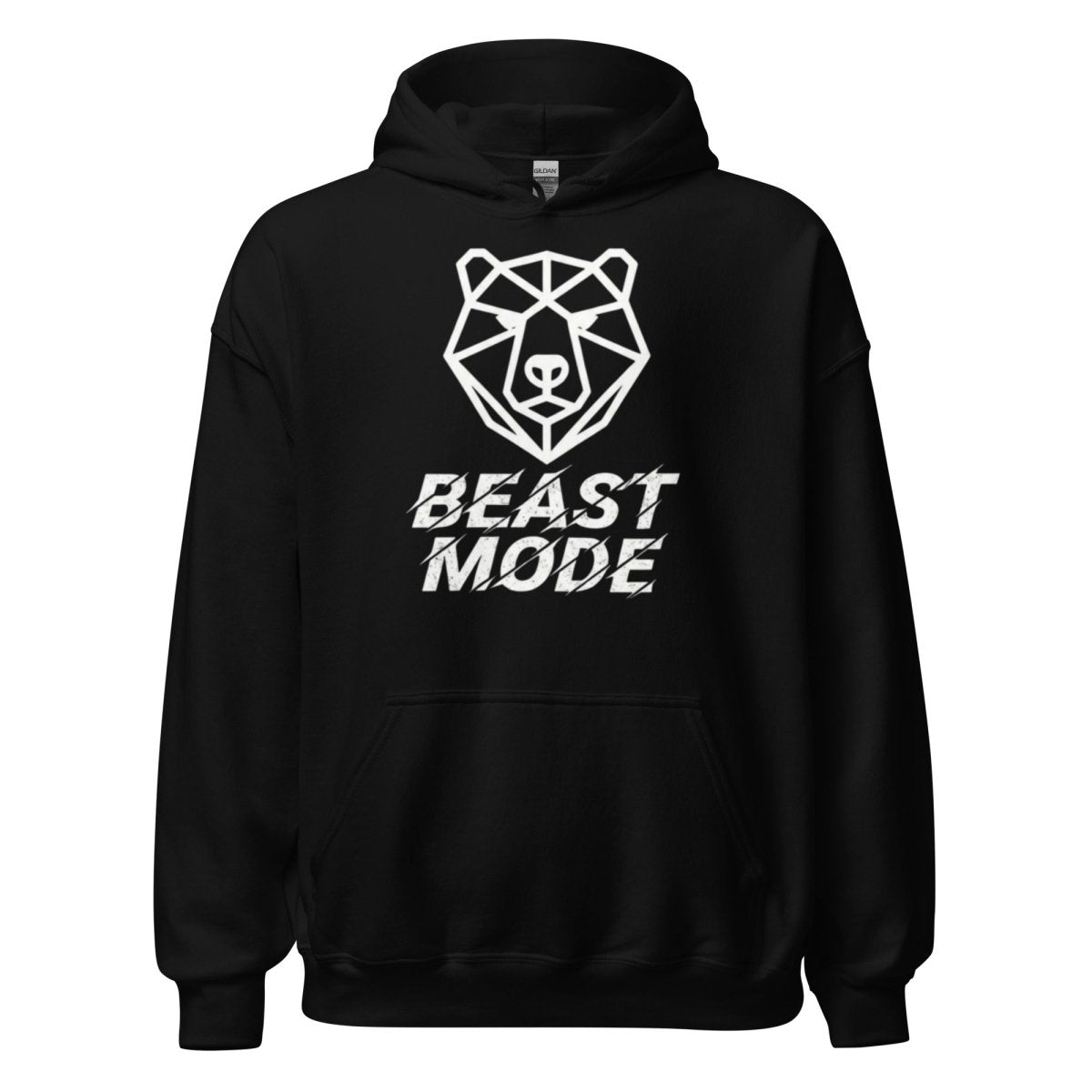 Unisex Hoodie "Beast Mode" - Black Ursus | Urban Streetwear