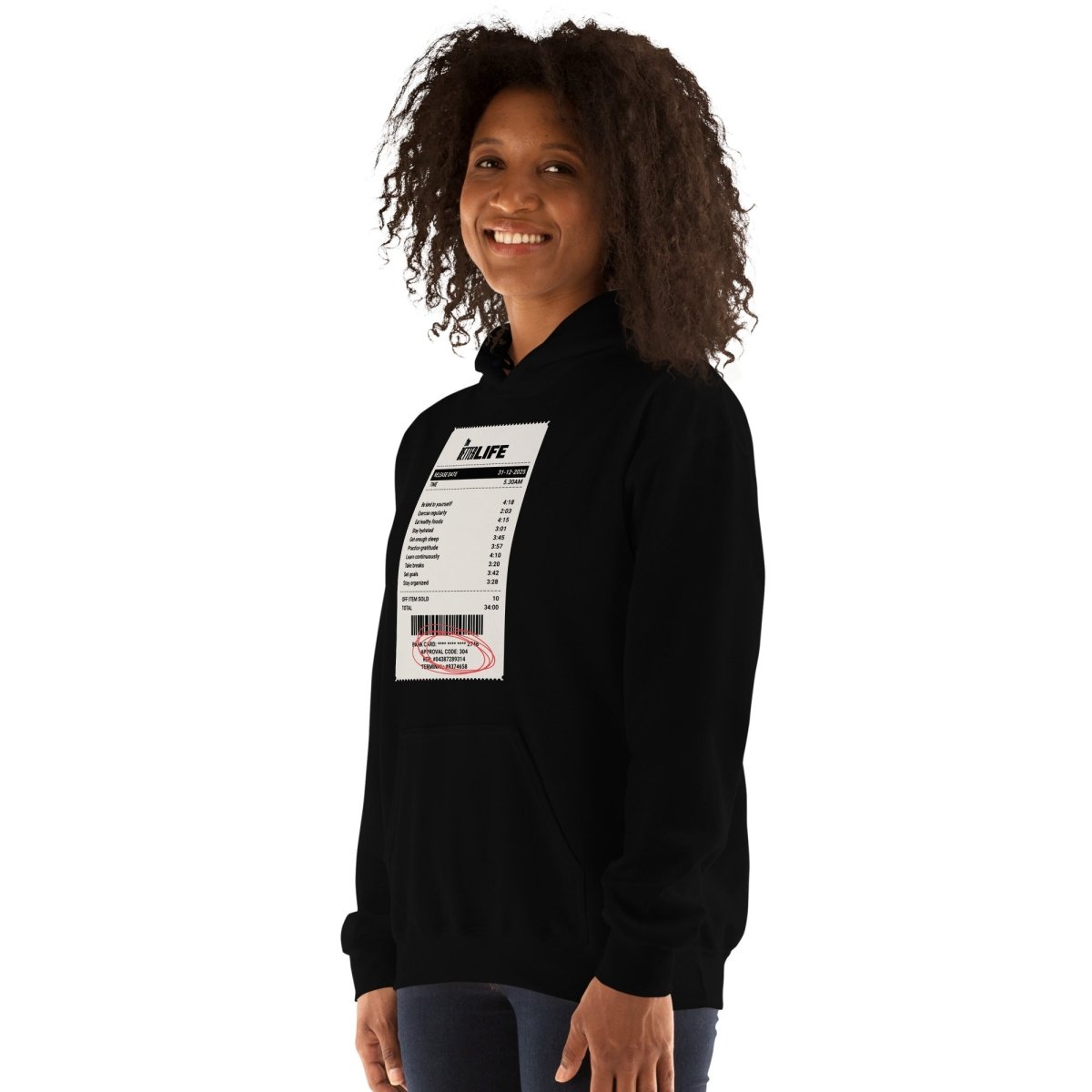 Unisex Hoodie "Better Life" - Black Ursus | Urban Streetwear