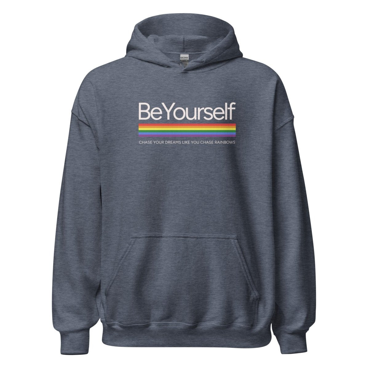 Unisex Hoodie "BeYourself" - Streetwear - size_range | Black Ursus