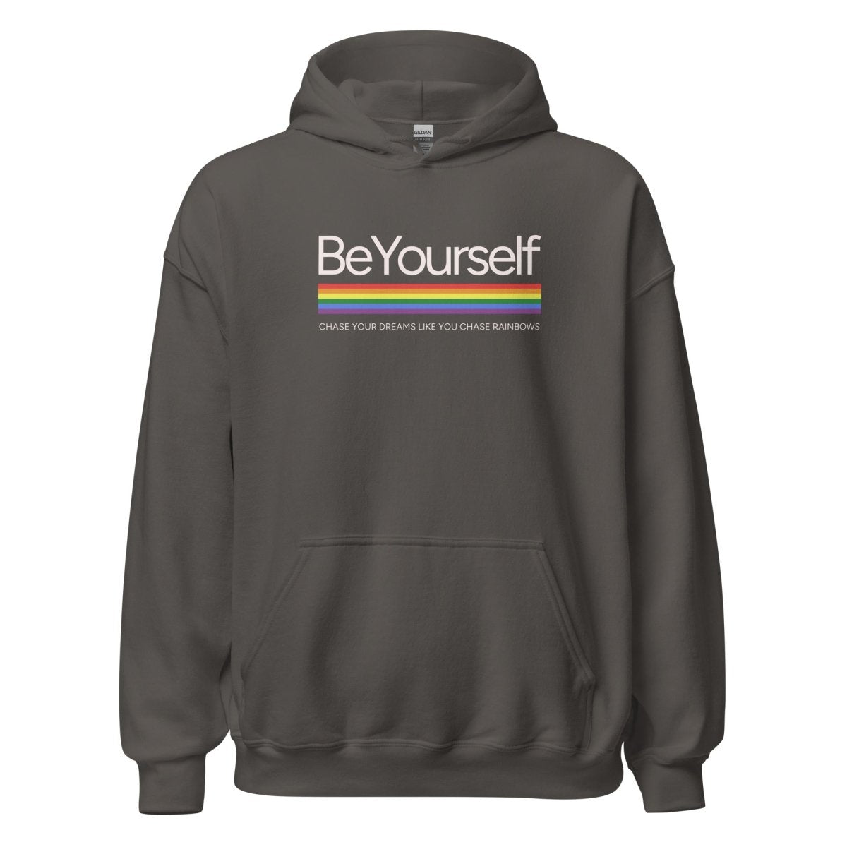 Unisex Hoodie "BeYourself" - Streetwear - size_range | Black Ursus