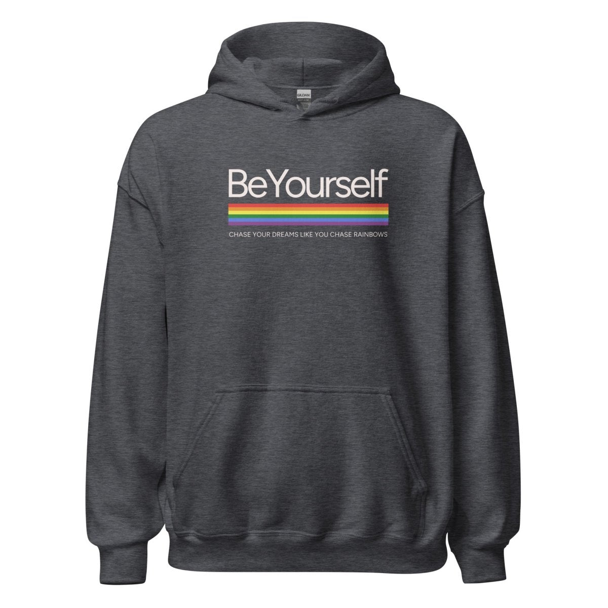 Unisex Hoodie "BeYourself" - Streetwear - size_range | Black Ursus