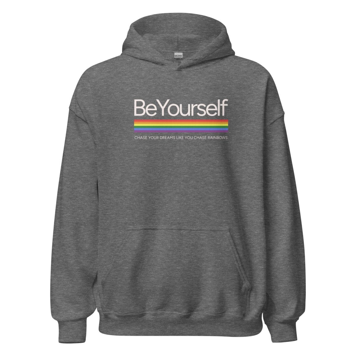 Unisex Hoodie "BeYourself" - Streetwear - size_range | Black Ursus