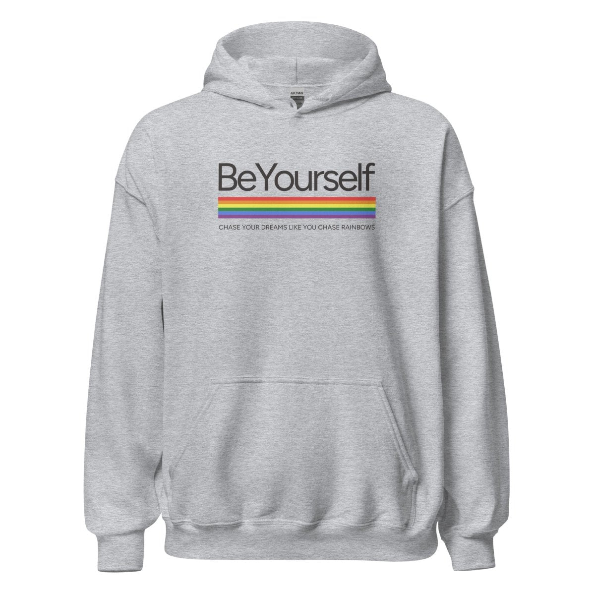 Kuscheliger Unisex - Hoodie 'BeYourself' - Streetwear - size_range | Black Ursus