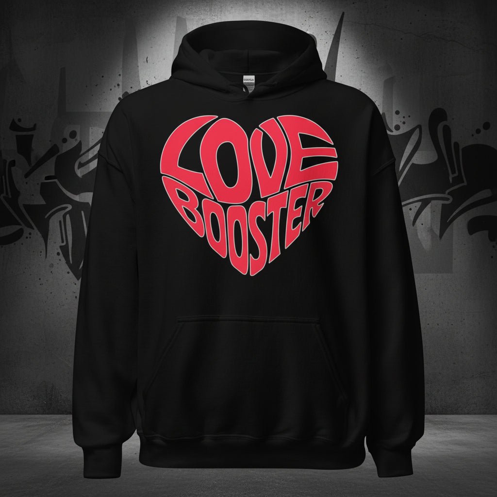 Unisex - Hoodie "Booster" - Streetwear - size_range | Black Ursus