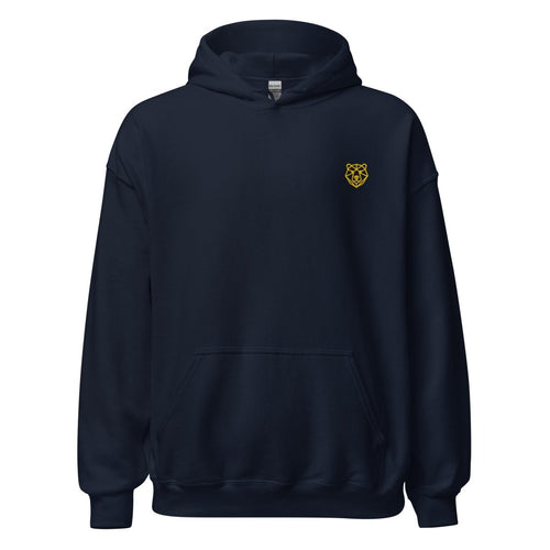 Unisex Hoodie "Brooklyn" mit hochwertigem Logo Stick in Farbe Gold - Streetwear - size_range | Black Ursus