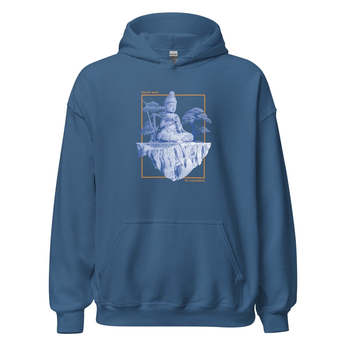 Unisex Hoodie „Calmness“ - Streetwear - size_range | Black Ursus