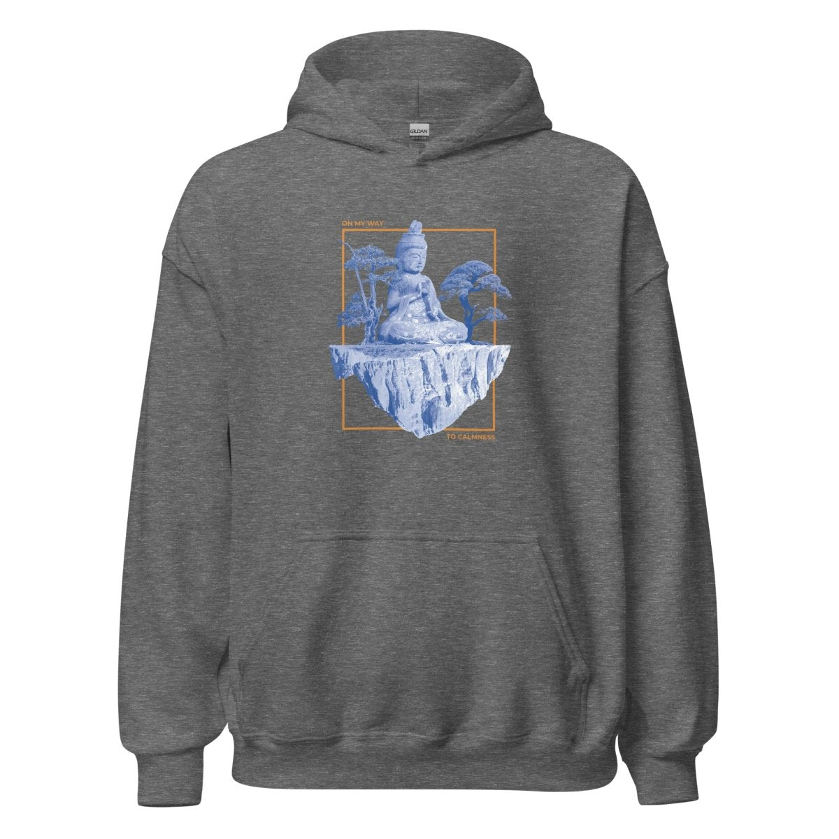 Unisex Hoodie „Calmness“ - Streetwear - size_range | Black Ursus