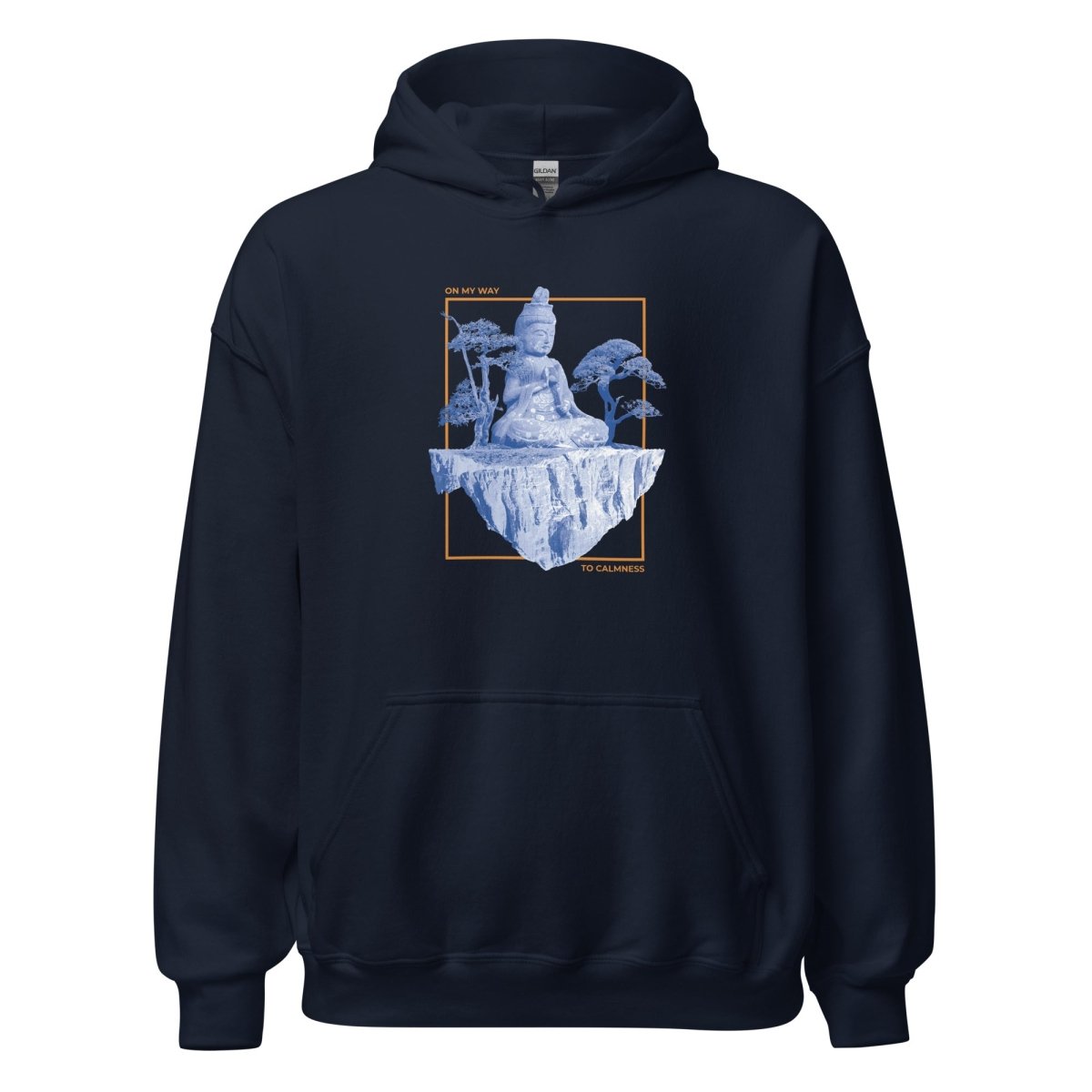 Unisex Hoodie „Calmness“ - Streetwear - size_range | Black Ursus