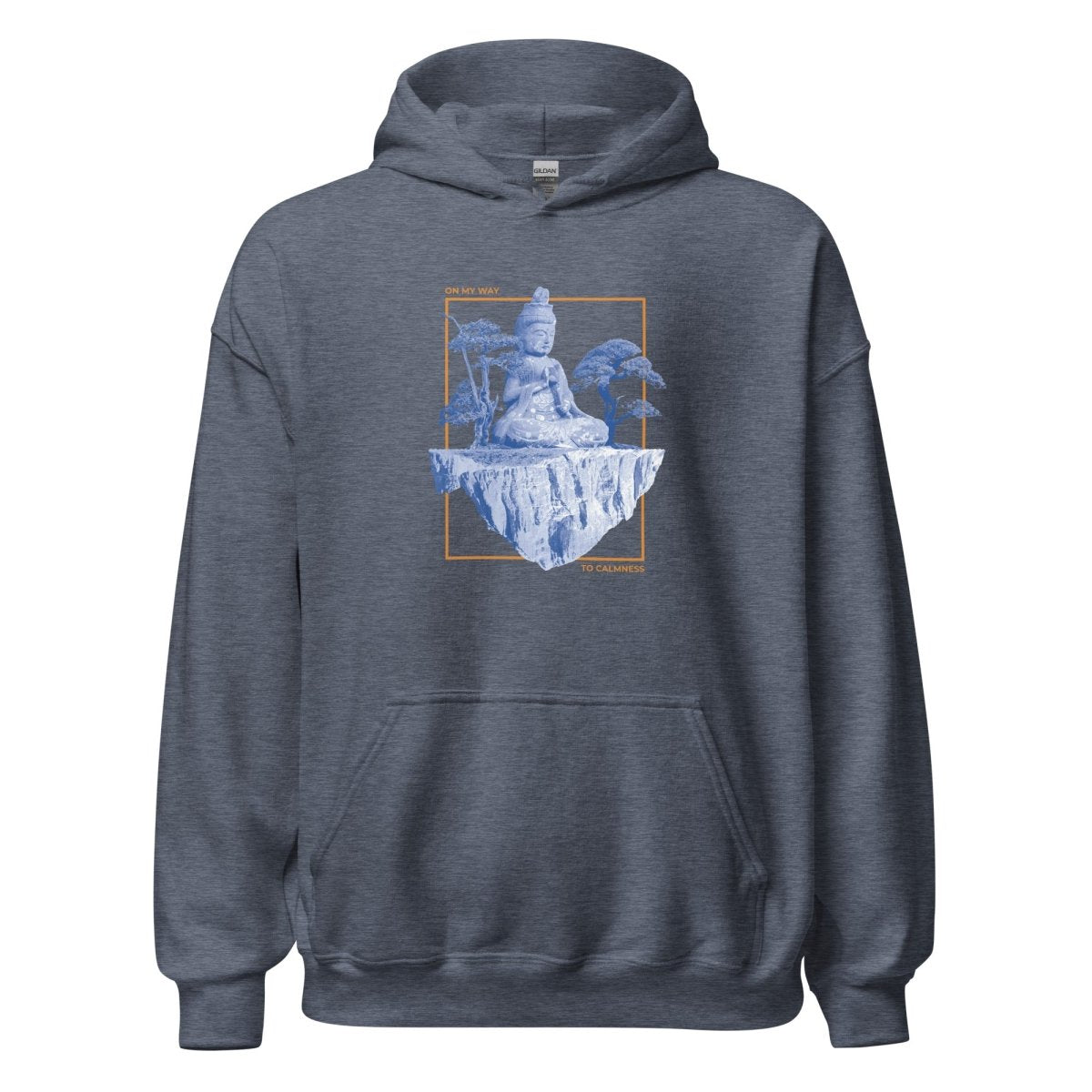 Unisex Hoodie „Calmness“ - Streetwear - size_range | Black Ursus