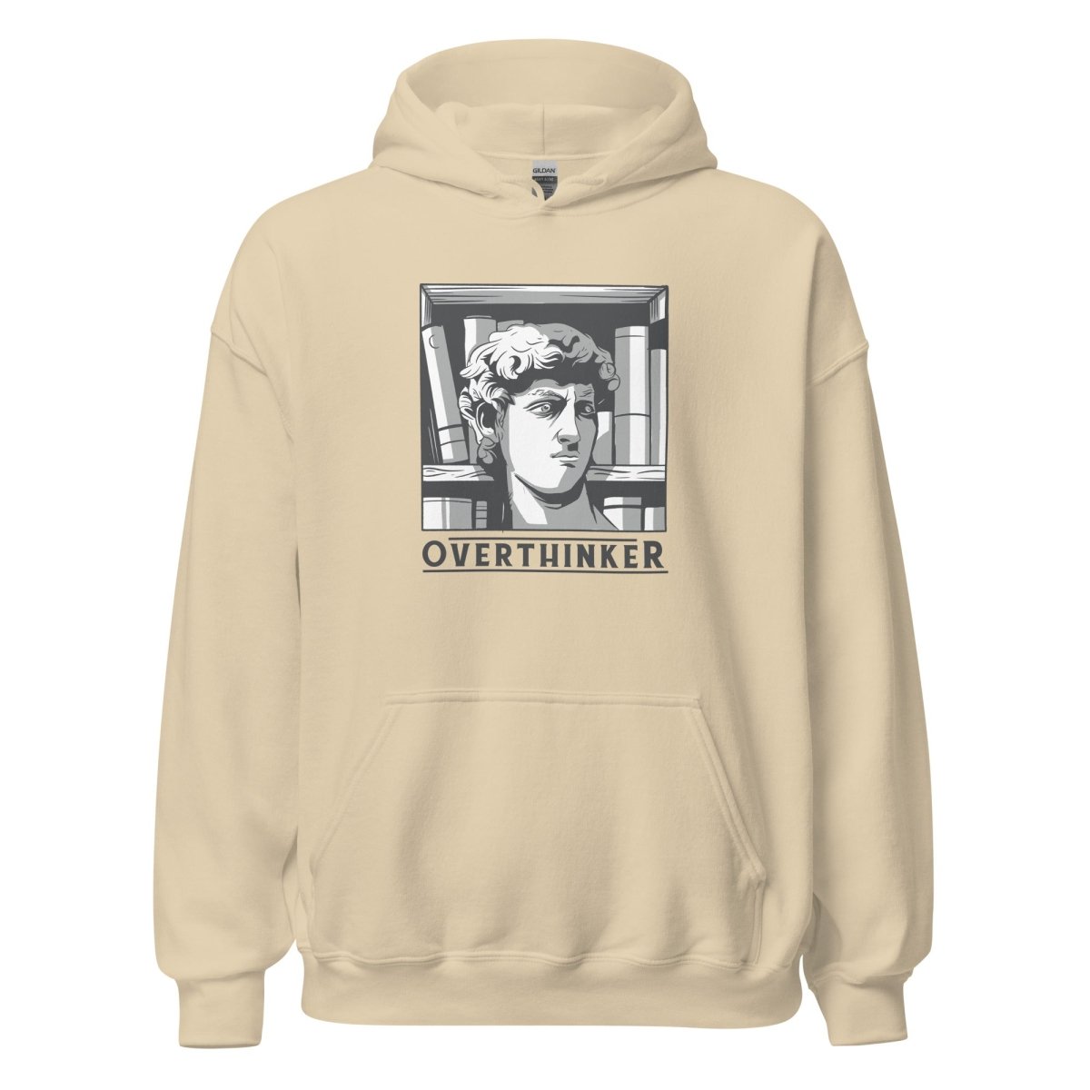 Unisex Hoodie „David the Overthinker“ - Streetwear - size_range | Black Ursus