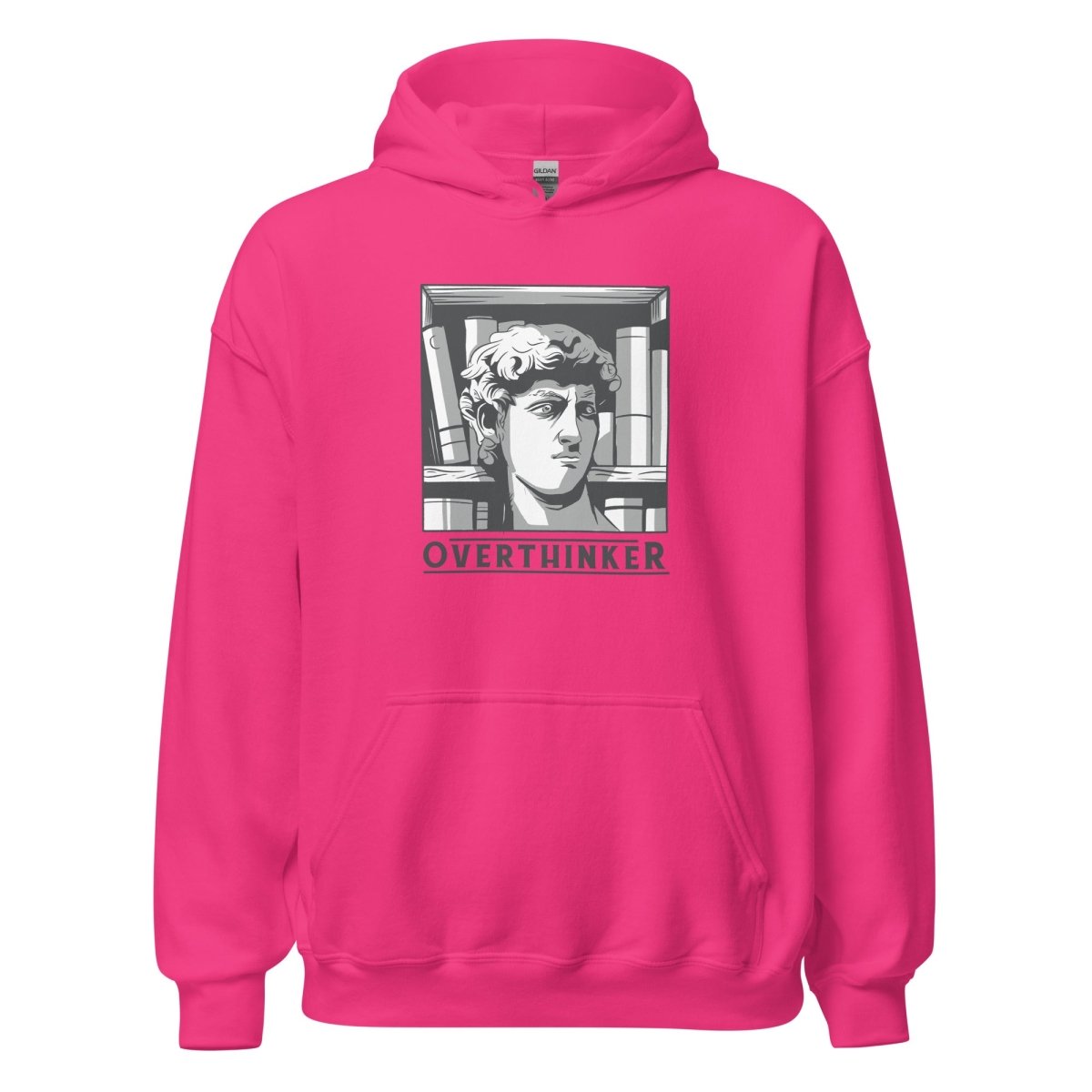 Unisex Hoodie „David the Overthinker“ - Streetwear - size_range | Black Ursus
