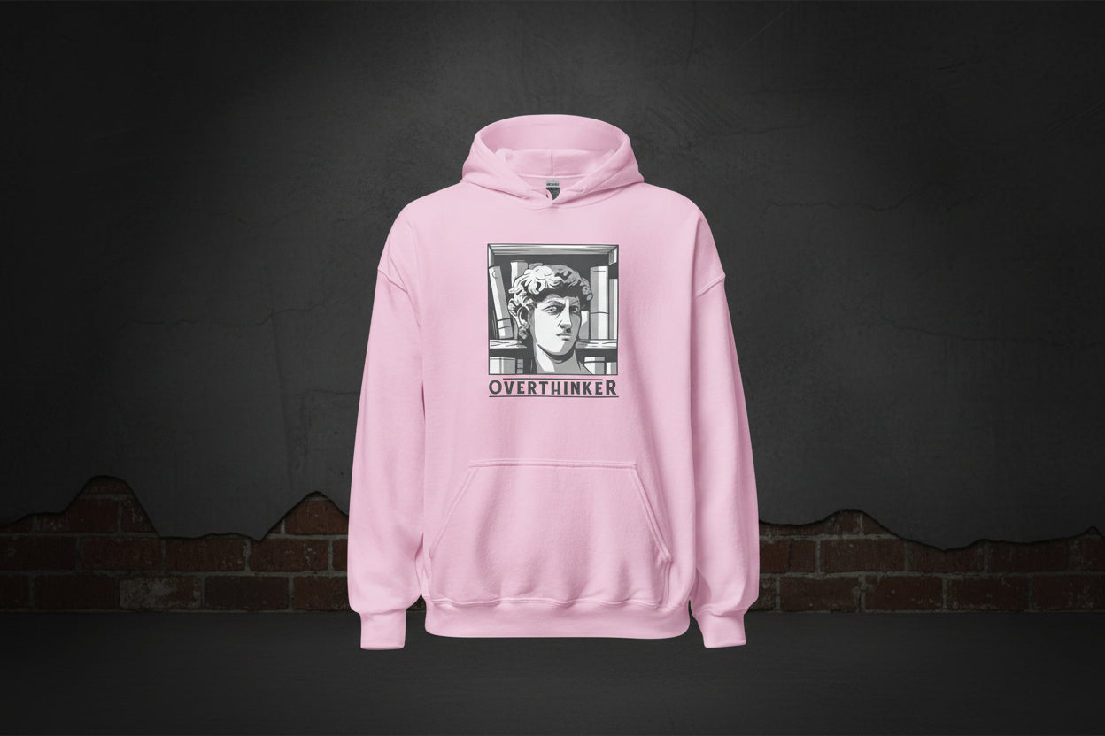 Unisex Hoodie „David the Overthinker“ - Streetwear - size_range | Black Ursus