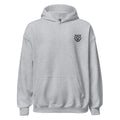Unisex Hoodie "Different" mit hochwertigem Logo - Stick in Navy Blau - Streetwear - size_range | Black Ursus