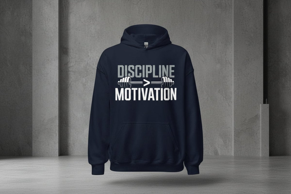 Unisex Hoodie "Discipline" - Black Ursus | Urban Streetwear