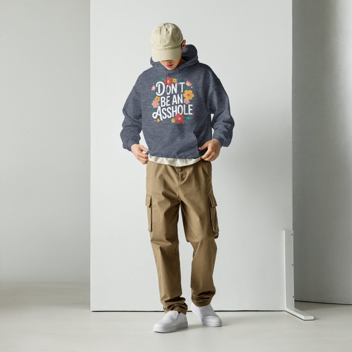 Unisex Hoodie "Don´t be" - Streetwear - size_range | Black Ursus
