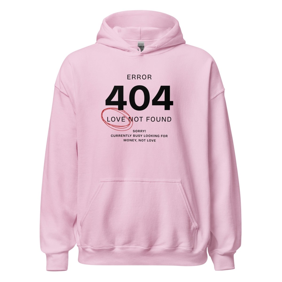Unisex Hoodie „Error 404“ - Streetwear - size_range | Black Ursus