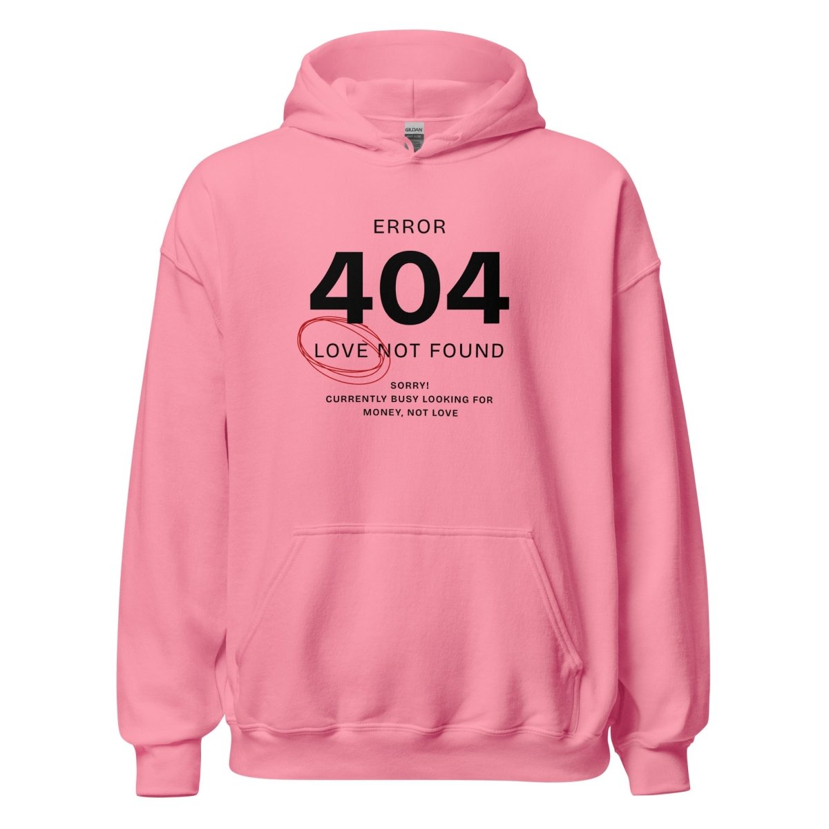 Unisex Hoodie „Error 404“ - Streetwear - size_range | Black Ursus