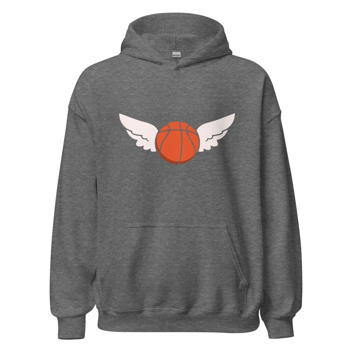 Unisex Hoodie "Flying Basketball" - Streetwear - size_range | Black Ursus