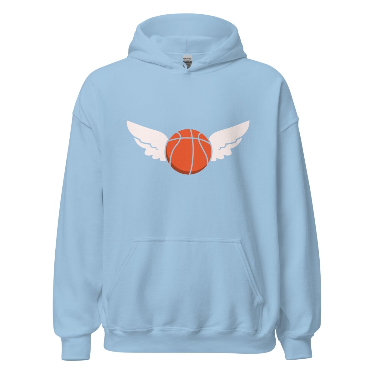Unisex Hoodie "Flying Basketball" - Streetwear - size_range | Black Ursus