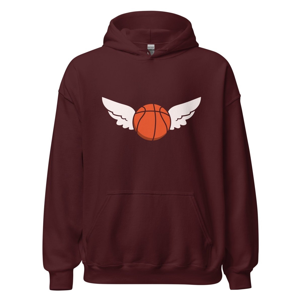Unisex Hoodie "Flying Basketball" - Streetwear - size_range | Black Ursus