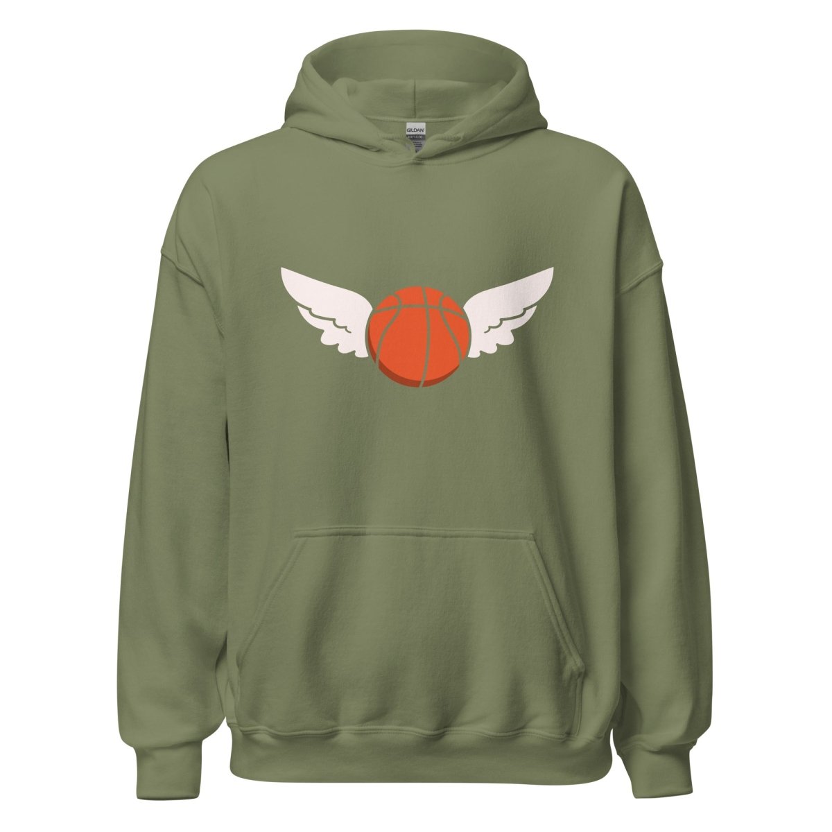 Unisex Hoodie "Flying Basketball" - Streetwear - size_range | Black Ursus