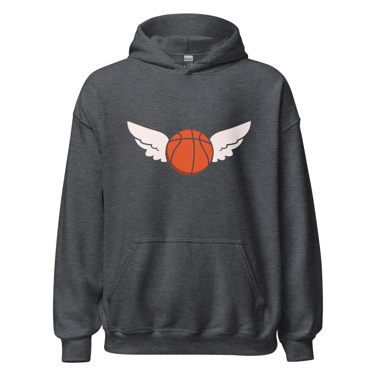 Unisex Hoodie "Flying Basketball" - Streetwear - size_range | Black Ursus