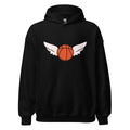 Unisex Hoodie "Flying Basketball" - Streetwear - size_range | Black Ursus