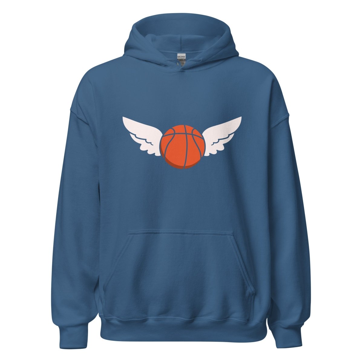 Unisex Hoodie "Flying Basketball" - Streetwear - size_range | Black Ursus