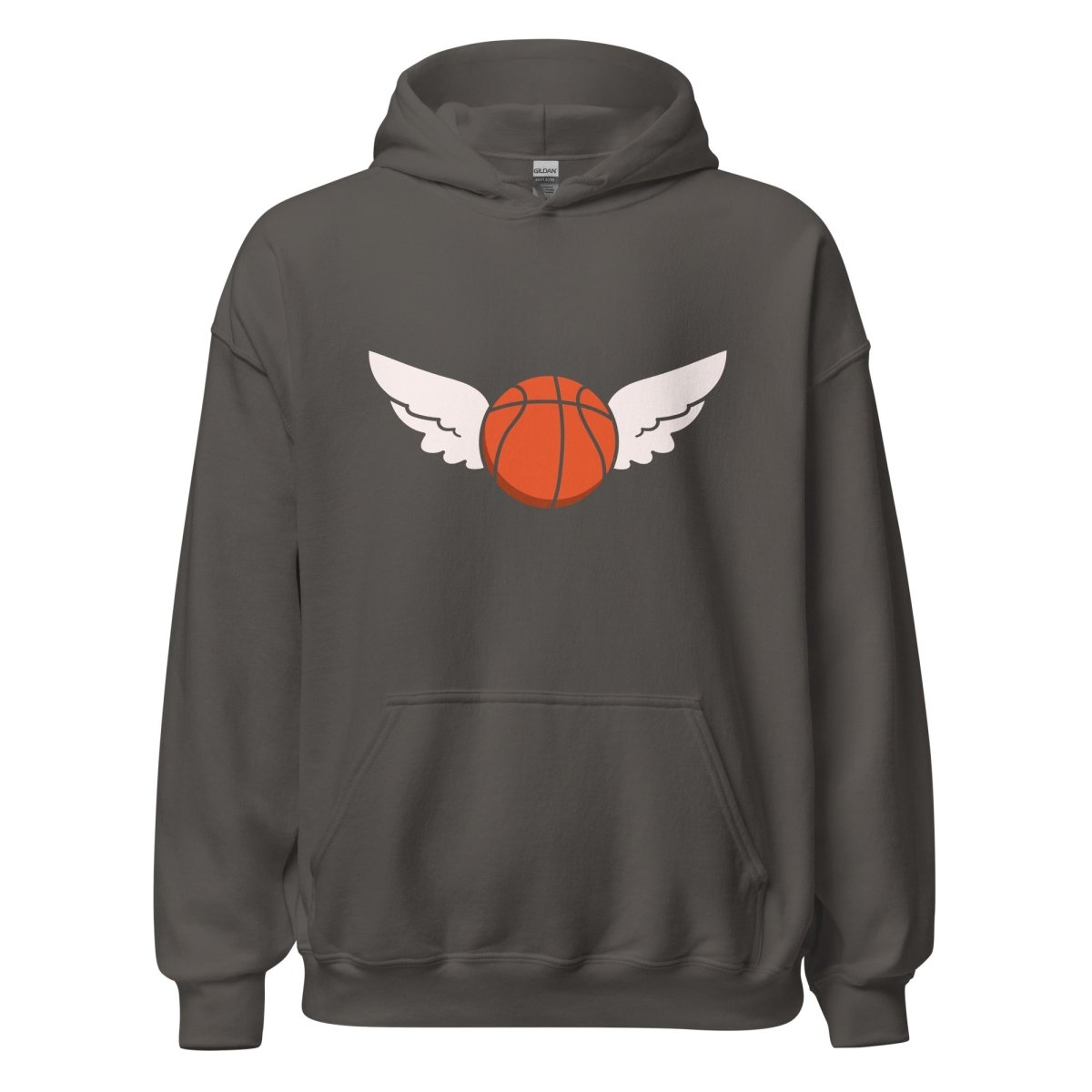 Unisex Hoodie "Flying Basketball" - Streetwear - size_range | Black Ursus