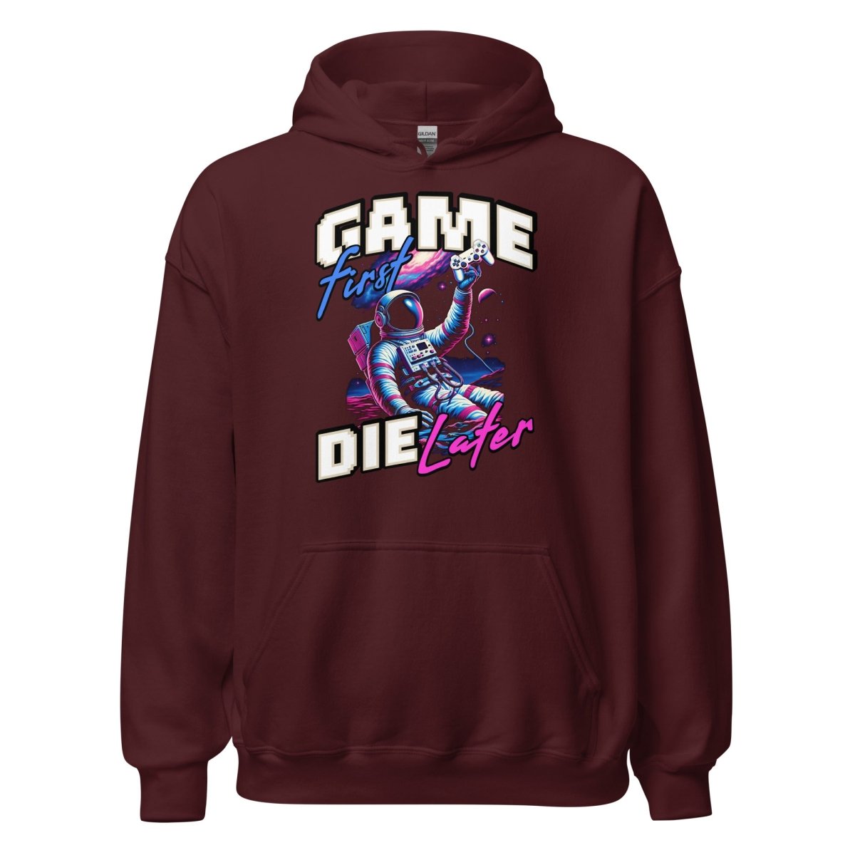 Unisex Hoodie "Game First" - Black Ursus | Urban Streetwear