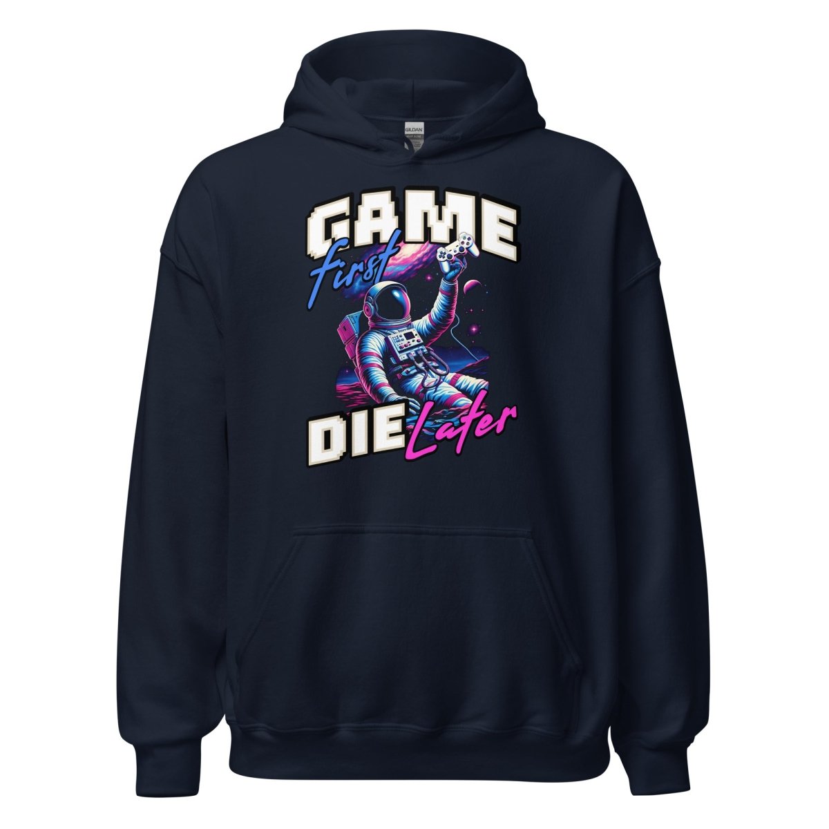 Unisex Hoodie "Game First" - Black Ursus | Urban Streetwear