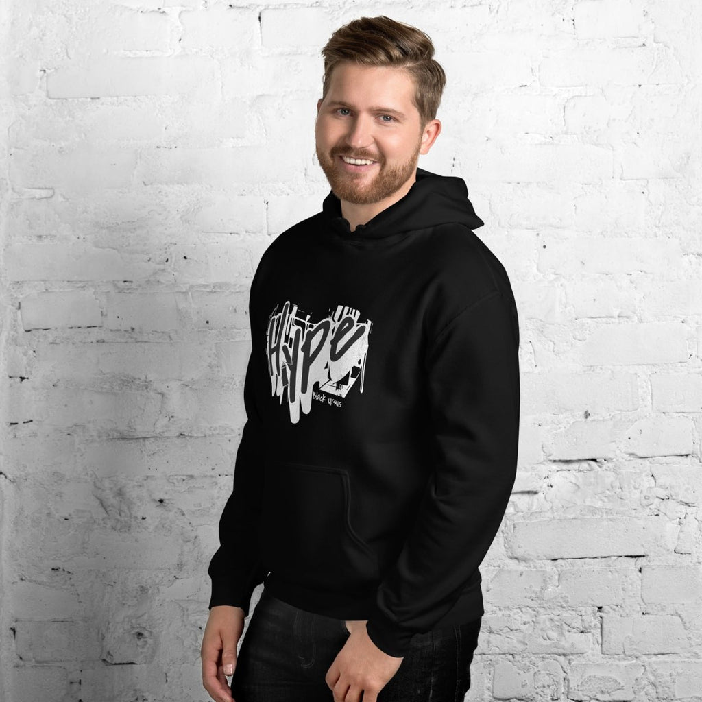 Unisex Hoodie "Hype" - Streetwear - size_range | Black Ursus