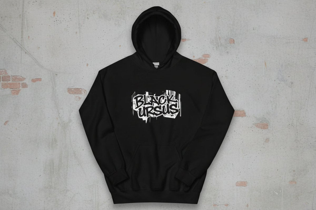 Unisex Hoodie "Hype" - Streetwear - size_range | Black Ursus