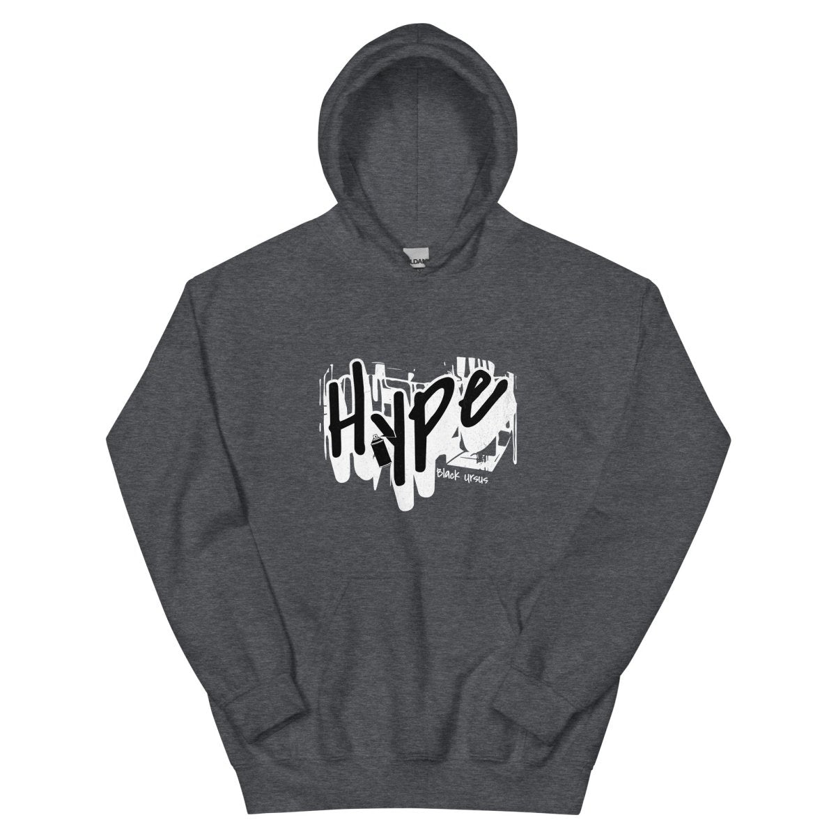Unisex Hoodie "Hype" - Streetwear - size_range | Black Ursus