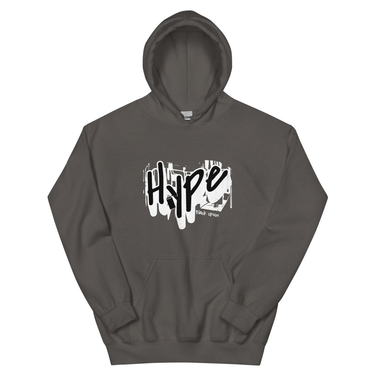 Unisex Hoodie "Hype" - Streetwear - size_range | Black Ursus