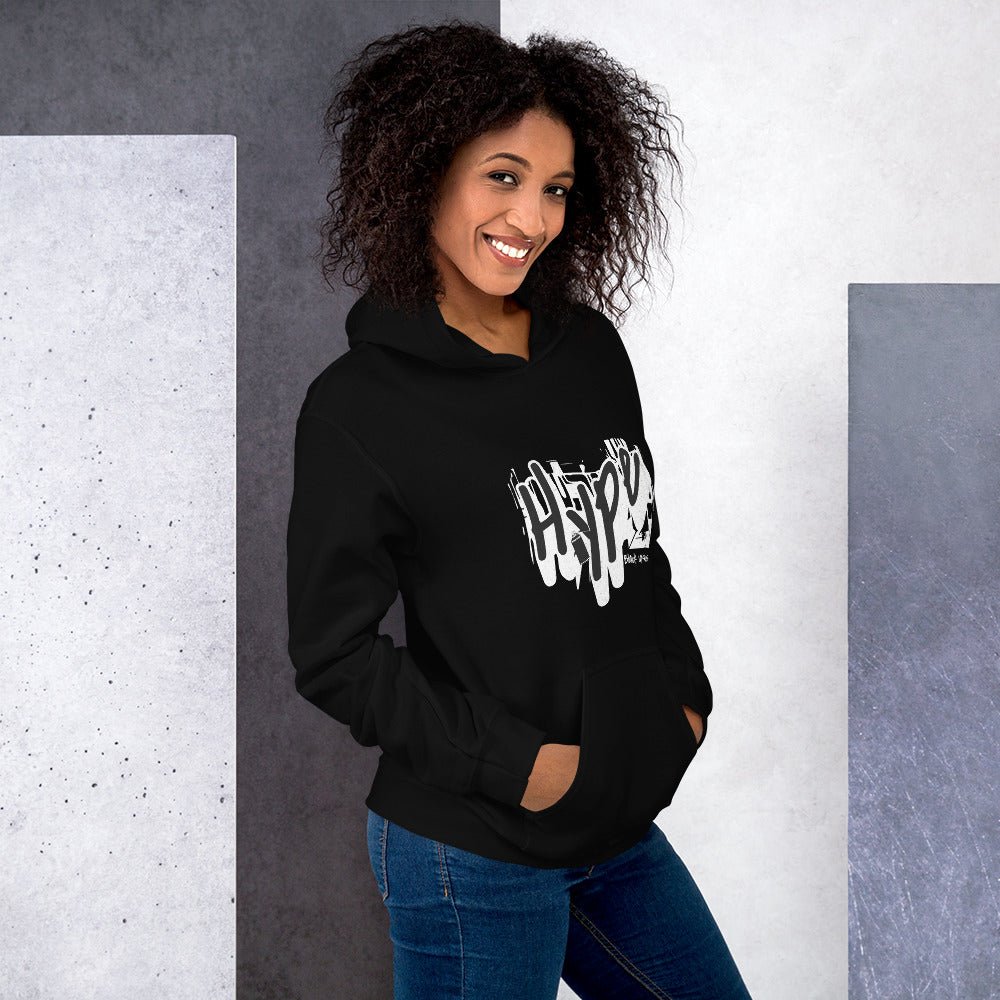 Unisex Hoodie "Hype" - Streetwear - size_range | Black Ursus