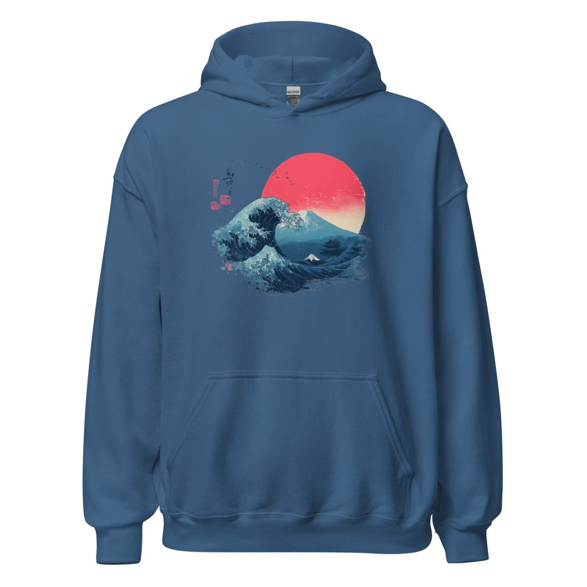 Unisex Hoodie "Kaiyo" - Streetwear - size_range | Black Ursus