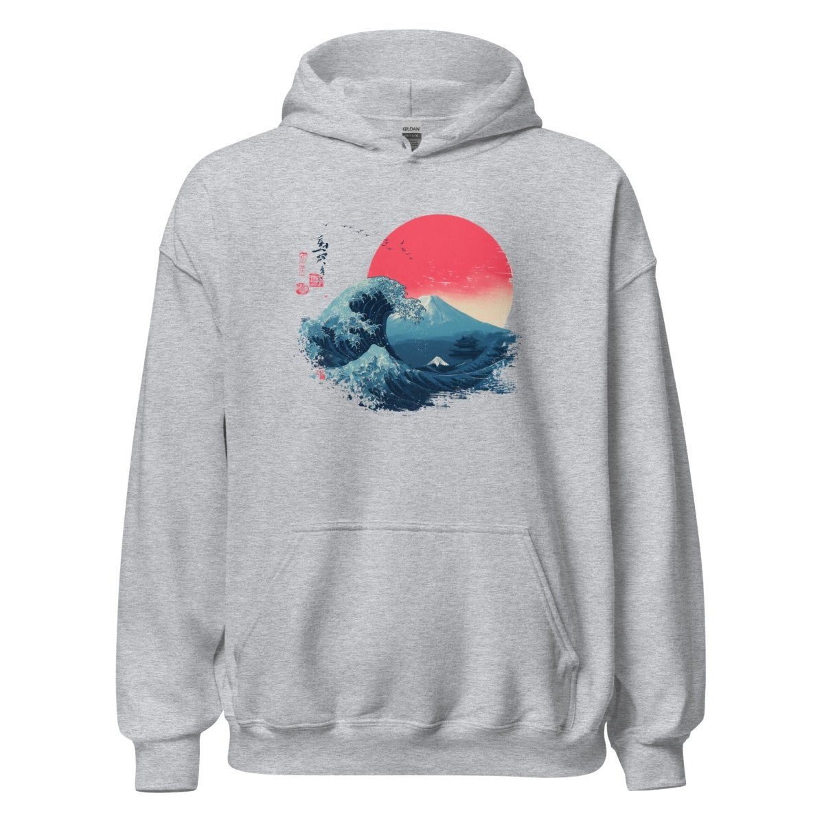 Unisex Hoodie "Kaiyo" - Streetwear - size_range | Black Ursus