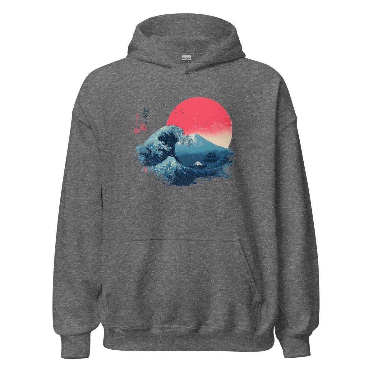 Unisex Hoodie "Kaiyo" - Streetwear - size_range | Black Ursus