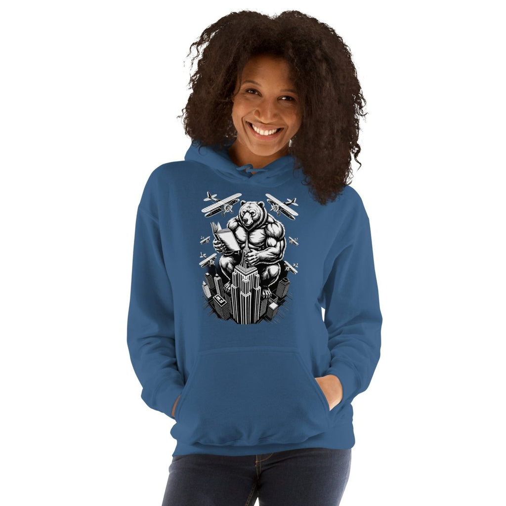 Unisex Hoodie "King Ursus" - Streetwear - size_range | Black Ursus