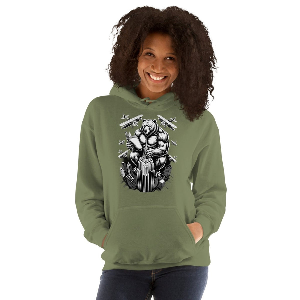 Unisex Hoodie "King Ursus" - Streetwear - size_range | Black Ursus