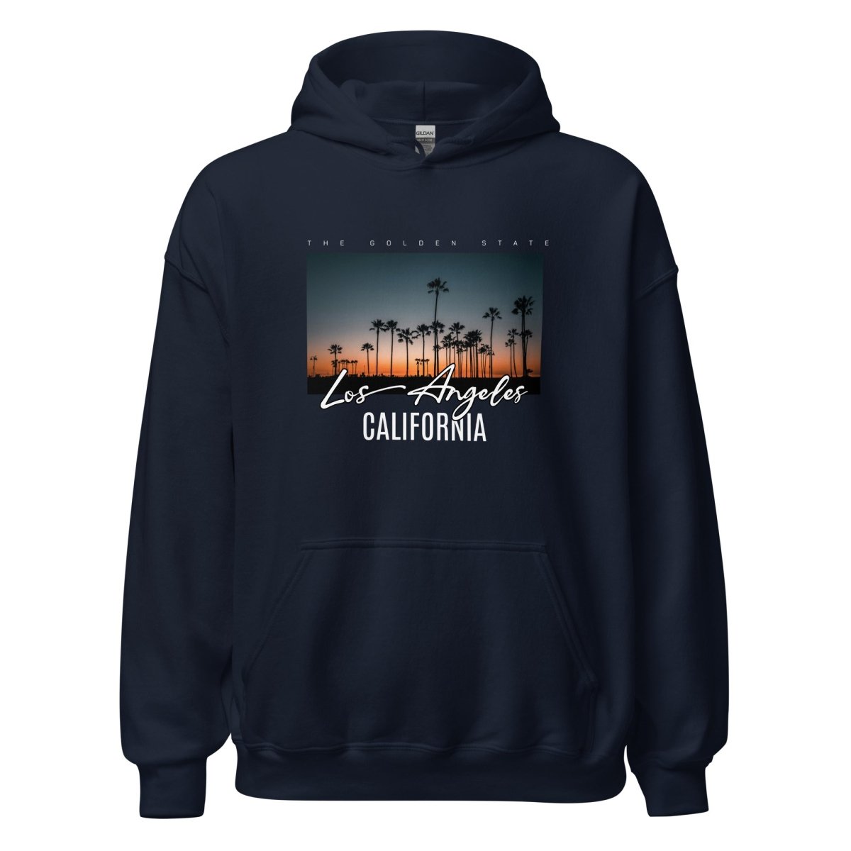 Unisex Hoodie "Los Angeles California" - Streetwear - size_range | Black Ursus