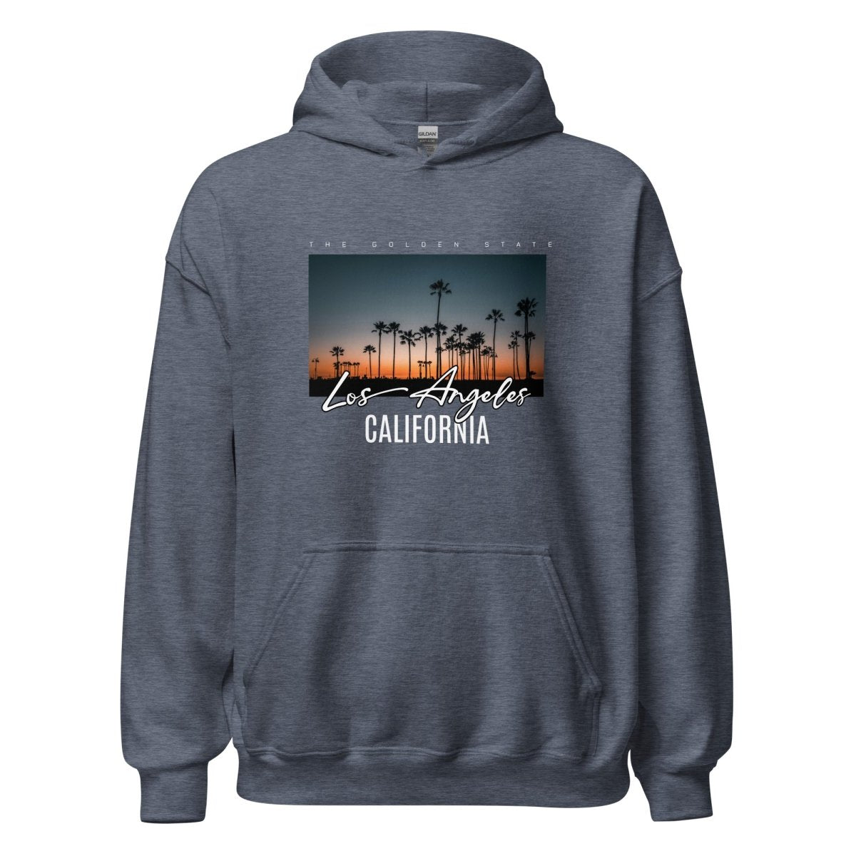Unisex Hoodie "Los Angeles California" - Streetwear - size_range | Black Ursus