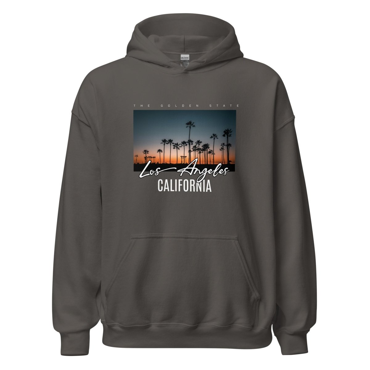 Unisex Hoodie "Los Angeles California" - Streetwear - size_range | Black Ursus