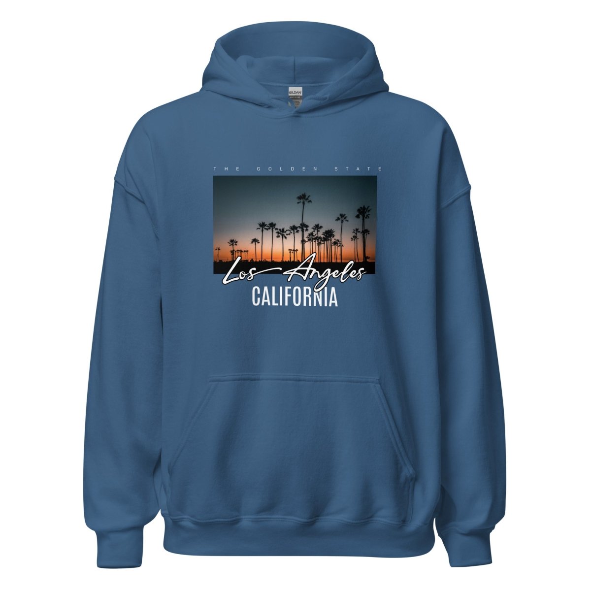 Unisex Hoodie "Los Angeles California" - Streetwear - size_range | Black Ursus